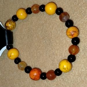 Jasper and Agate handmade Extra Small bracelet 5 inches
